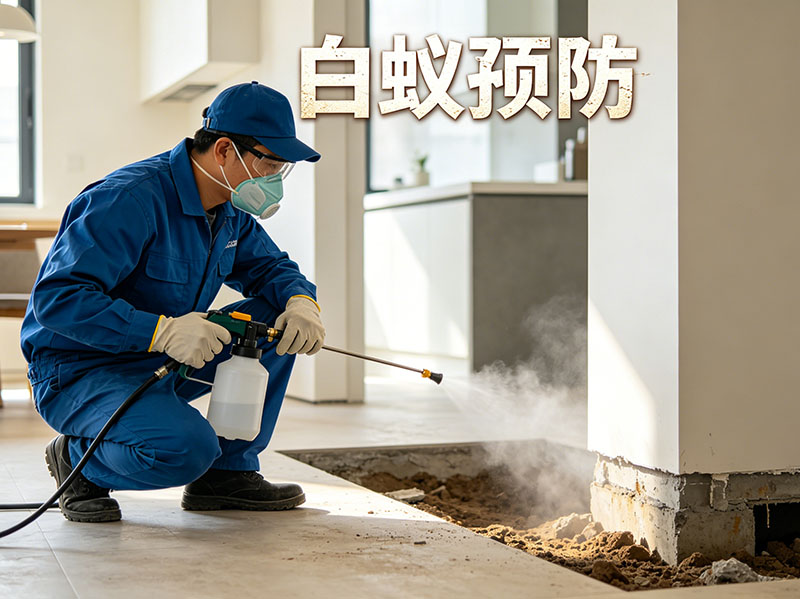 京口白蚁预防服务｜事前科学防护，杜绝蚁患滋生
